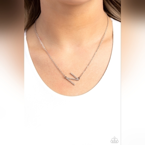 Initial N necklace set - Picture 3 of 5